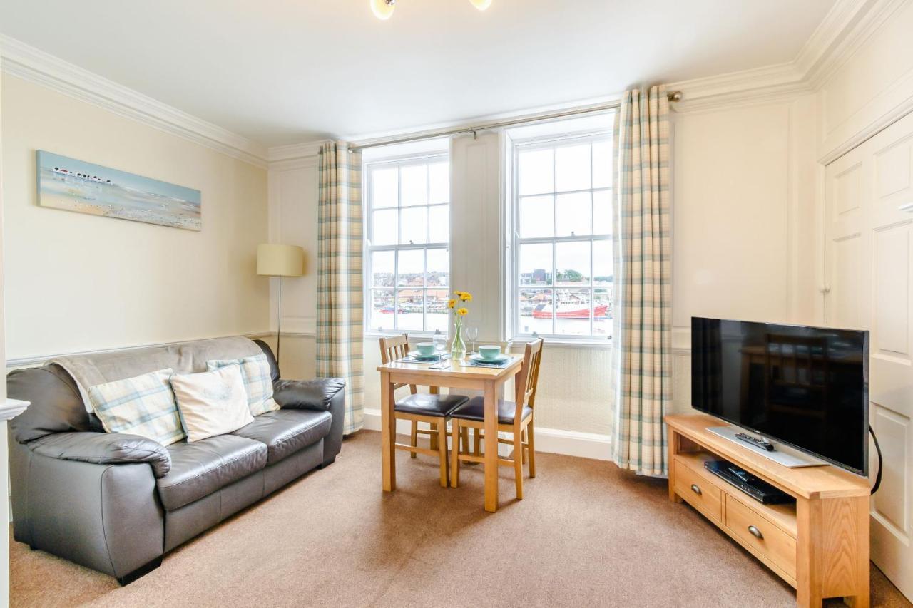 What A View At Quayside Apartment Whitby Esterno foto